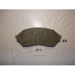 stabdžių trinkelių rinkinys, diskinis stabdys
                                ASHIKA                                      