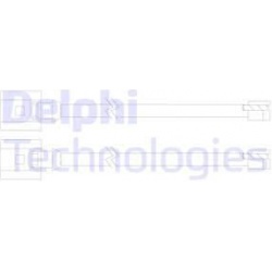 įspėjimo kontaktas, stabdžių trinkelių susidėvėjimas
                                DELPHI                           