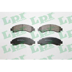 stabdžių trinkelių rinkinys, diskinis stabdys
                                LPR                                         