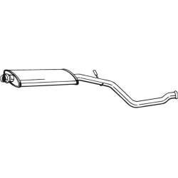 vidurinis duslintuvas
                                BOSAL                                                281-609, Nenurodyt