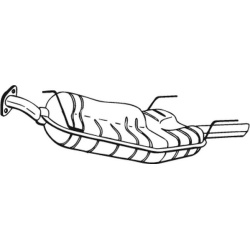 galinis duslintuvas
                                BOSAL                                                185-411, Nenurodytas