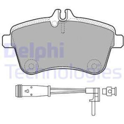 stabdžių trinkelių rinkinys, diskinis stabdys
                                DELPHI                                      
