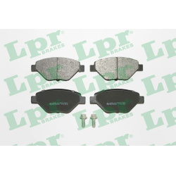 stabdžių trinkelių rinkinys, diskinis stabdys
LPR