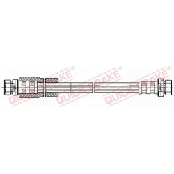 stabdžių žarnelė
QUICK BRAKE 22.314, QUICK