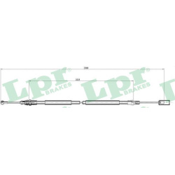 trosas, stovėjimo stabdys
                                LPR                                C0213B, Nenurodytas gamintojas,