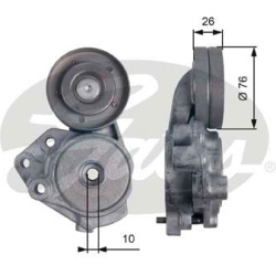 diržo įtempiklis, V formos rumbuotas diržas DriveAlign™
                                GATES                           