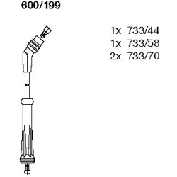 uždegimo laido komplektas
BREMI 600/199, BREM