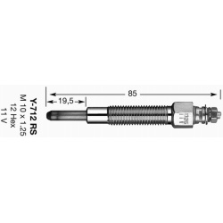 kaitinimo žvakė
NGK 6140, NGK, 6140, auto de