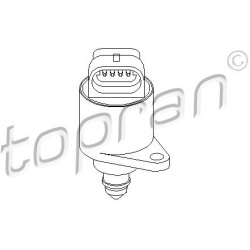 tuščiosios eigos valdymo vožtuvas, oro tiekimas
                                TOPRAN                                    