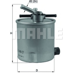 Filtras kuro diesel
                                MAHLE                                                KL440/3, MAHLE, KL44