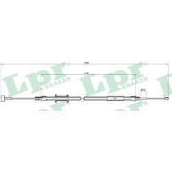 trosas, stovėjimo stabdys
                                LPR                                                C1009B, Nenurod