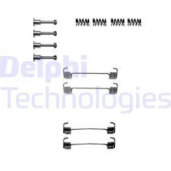 priedų komplektas, stabdžių trinkelės
                                DELPHI                                             