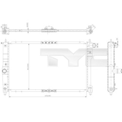 Aušinimo radiatorius
TYC 706-0003, Nenurodyta