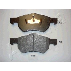 stabdžių trinkelių rinkinys, diskinis stabdys
ASHIKA