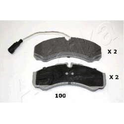 stabdžių trinkelių rinkinys, diskinis stabdys
                                ASHIKA                                      