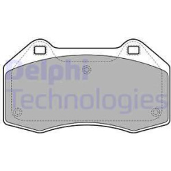 stabdžių trinkelių rinkinys, diskinis stabdys
DELPHI