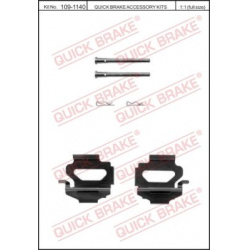 priedų komplektas, diskinių stabdžių trinkelės
                                QUICK BRAKE                              