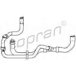 Aušinimo vamzdis, žarna
                                TOPRAN                                721 834, Nenurodytas gamintoj