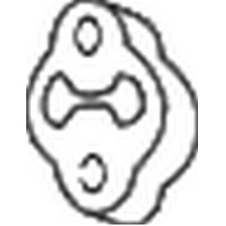 laikiklis, išmetimo sistema
                                BOSAL                                                255-623, Ne