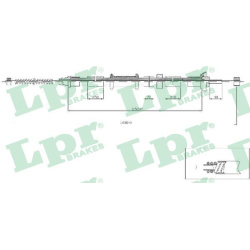 trosas, stovėjimo stabdys
                                LPR                                                C0518B, Nenurod