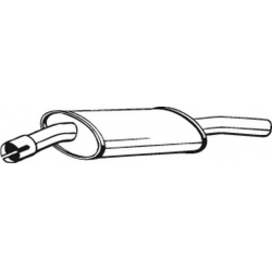 vidurinis duslintuvas
                                BOSAL                                                135-677, Nenurodyt