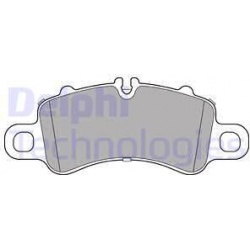 stabdžių trinkelių rinkinys, diskinis stabdys
                                DELPHI                                      