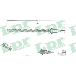 trosas, stovėjimo stabdys
                                LPR                                                C0586B, Nenurod