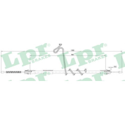 trosas, stovėjimo stabdys
                                LPR                                C0292B, Nenurodytas gamintojas,