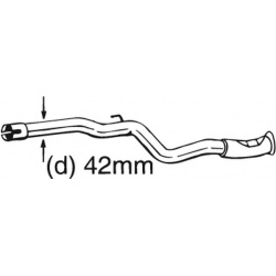 remonto vamzdis, katalizatorius
                                BOSAL                                                889-159,