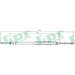 trosas, stovėjimo stabdys
                                LPR                                C0623B, Nenurodytas gamintojas,