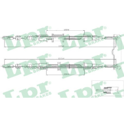 trosas, stovėjimo stabdys
                                LPR                                C0571B, Nenurodytas gamintojas,