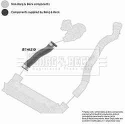 kompresoriaus padavimo žarna
                                BORG &amp; BECK                                                