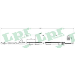 trosas, stovėjimo stabdys
                                LPR                                                C0851B, Nenurod