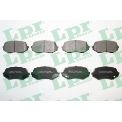 stabdžių trinkelių rinkinys, diskinis stabdys
LPR 05P1574,