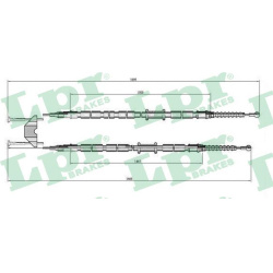 trosas, stovėjimo stabdys
                                LPR                                C0538B, Nenurodytas gamintojas,