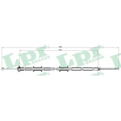 trosas, stovėjimo stabdys
                                LPR                                C0167B, Nenurodytas gamintojas,