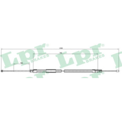 trosas, stovėjimo stabdys
                                LPR                                                C0080B, Nenurod