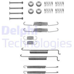 priedų komplektas, stabdžių trinkelės
                                DELPHI                                             