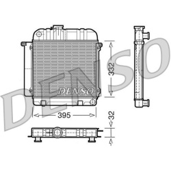 Aušinimo radiatorius
                                DENSO                                                DRM05010, DENSO, D
