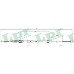 trosas, stovėjimo stabdys
                                LPR                                                C0968B, Nenurod