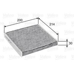 Filtras, salono oras VALEO PROTECT
                                                715747, VALEO, 715747, auto detalė