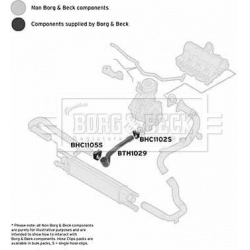 kompresoriaus padavimo žarna
                                BORG &amp; BECK                                                