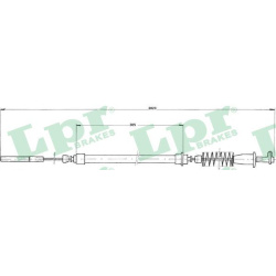 trosas, stovėjimo stabdys
                                LPR                                C0216B, Nenurodytas gamintojas,