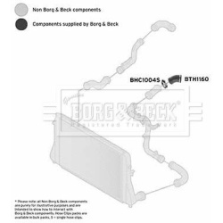 kompresoriaus padavimo žarna
                                BORG &amp; BECK                                                