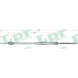 trosas, stovėjimo stabdys
                                LPR                                C0137B, Nenurodytas gamintojas,