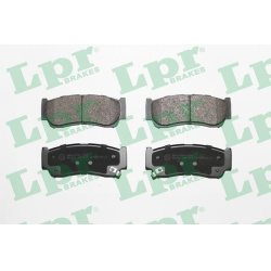 stabdžių trinkelių rinkinys, diskinis stabdys
                                LPR                                         