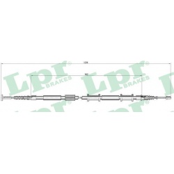 trosas, stovėjimo stabdys
                                LPR                                C0340B, Nenurodytas gamintojas,