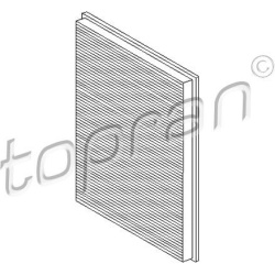 filtras, salono oras
                                TOPRAN                                                108 408, Nenurodyt