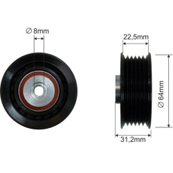 Įtempėjas diržo
                                NACHI                                DEX332, NACHI, DEX332, auto detalė