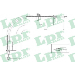 trosas, stovėjimo stabdys
                                LPR                                C0281B, Nenurodytas gamintojas,